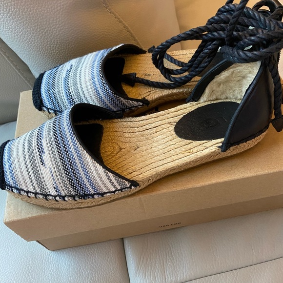 Ugg flat espadrille size 6 - Picture 2 of 7